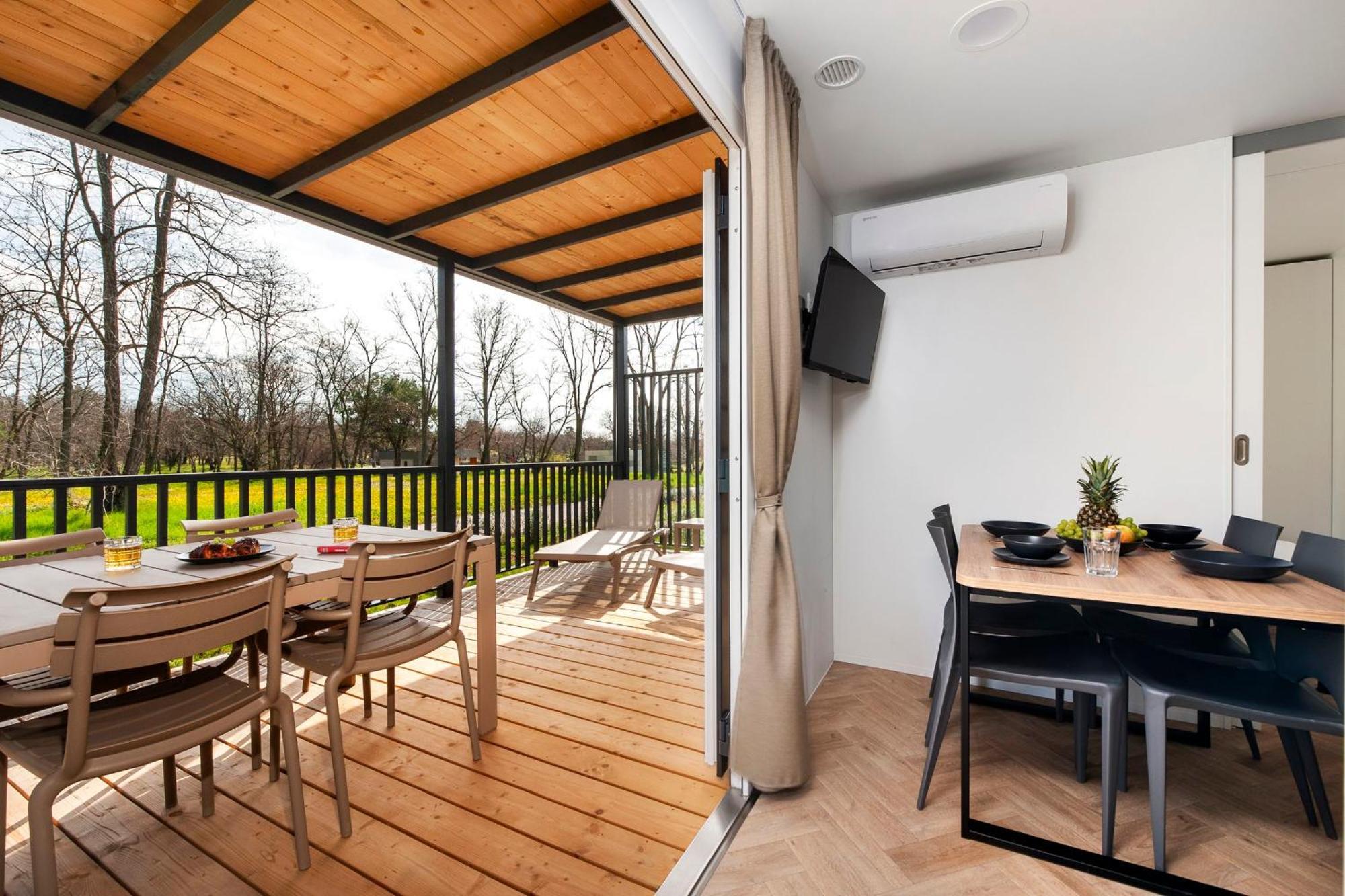 Mobile Homes Casapini In Fkk Camping Solaris โปเรช ภายนอก รูปภาพ